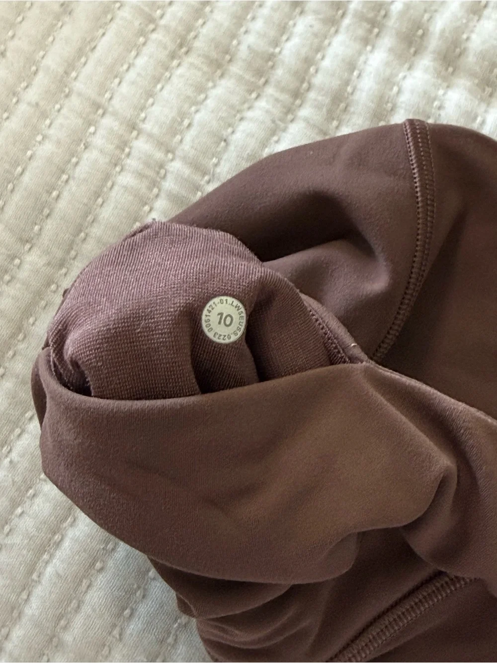 lululemon athletica High-Rise Flare Leggings in Mauve Brown